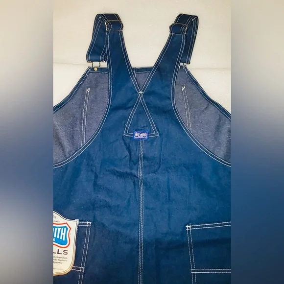 Big Smith Men's Rigid Bib Overalls 46x32| NWT - Picture 8 of 12